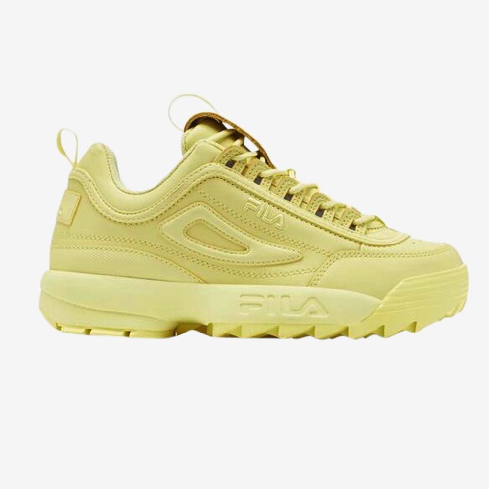 FILA Disruptor II Women's Chunky Sneaker - Yellow